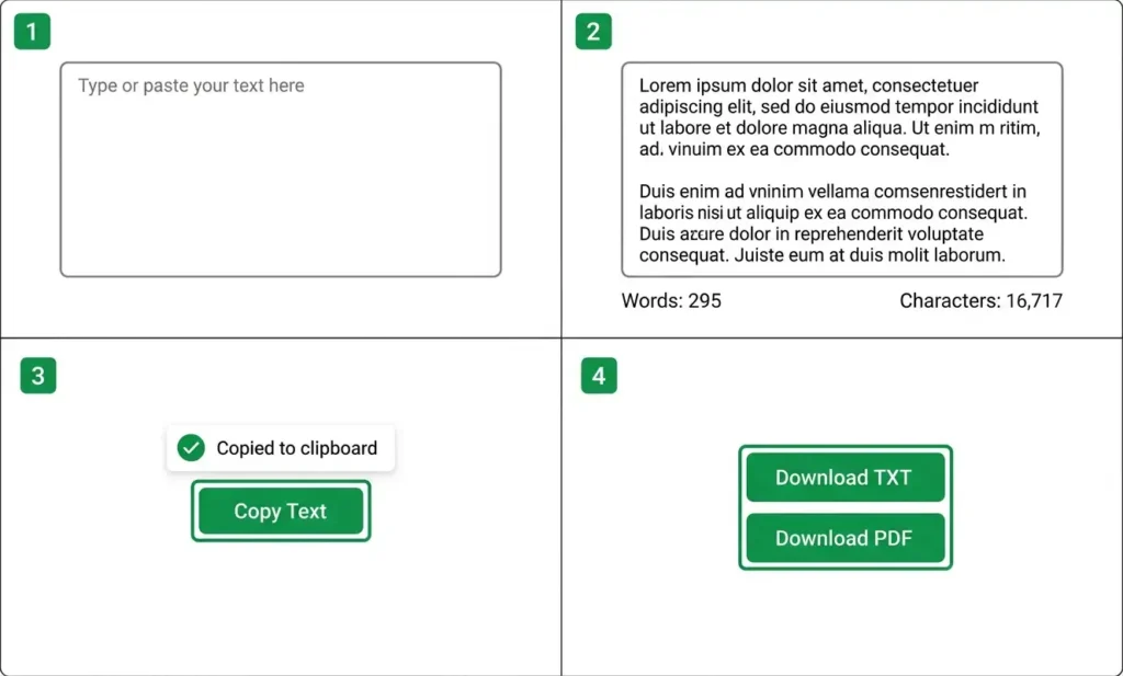 How to use the Word Counter tool - paste text and get instant word count